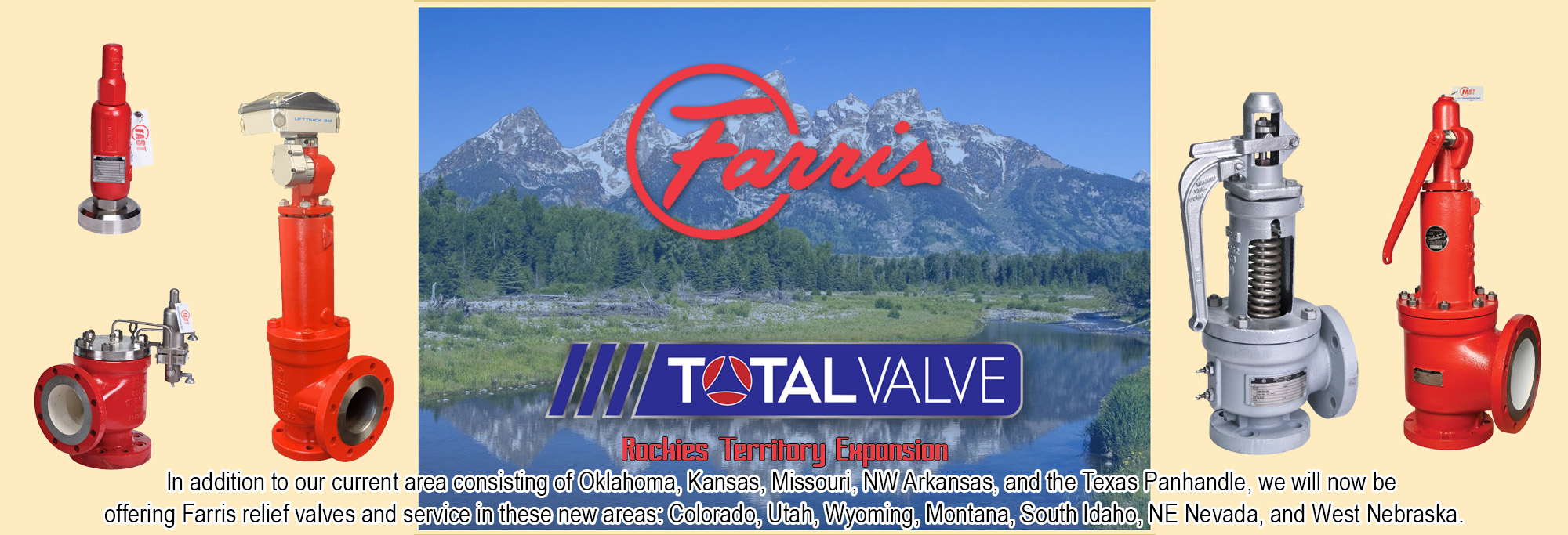 Total Valve Rockies Territory