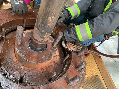 Industrial In-Line Valve Repair