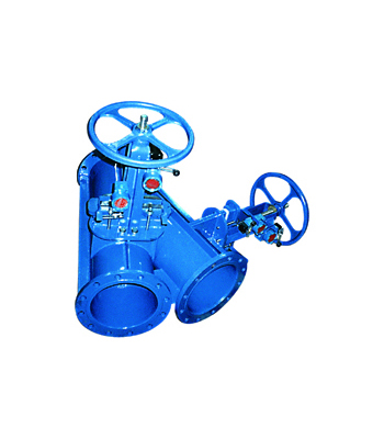 Fabri-Valve F44 Multi-Port Knife Gate Valve